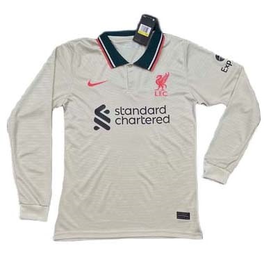 Tailandia Camiseta Liverpool 2ª Kit ML 2021 2022